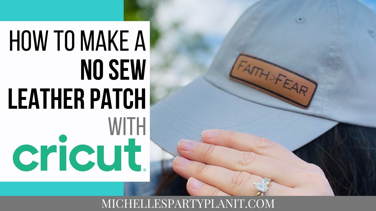 An application scenario or product detail of how to make leather patches for hats - Image 17