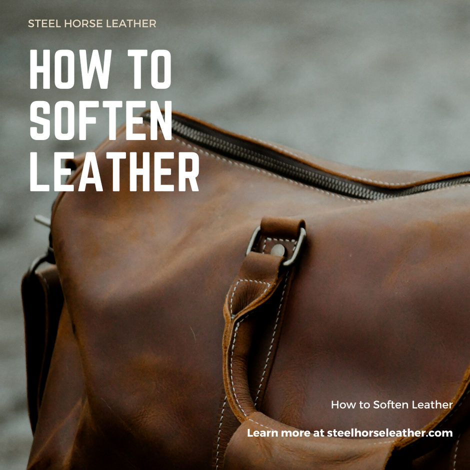 An application scenario or product detail of how to make leather soft - Image 1