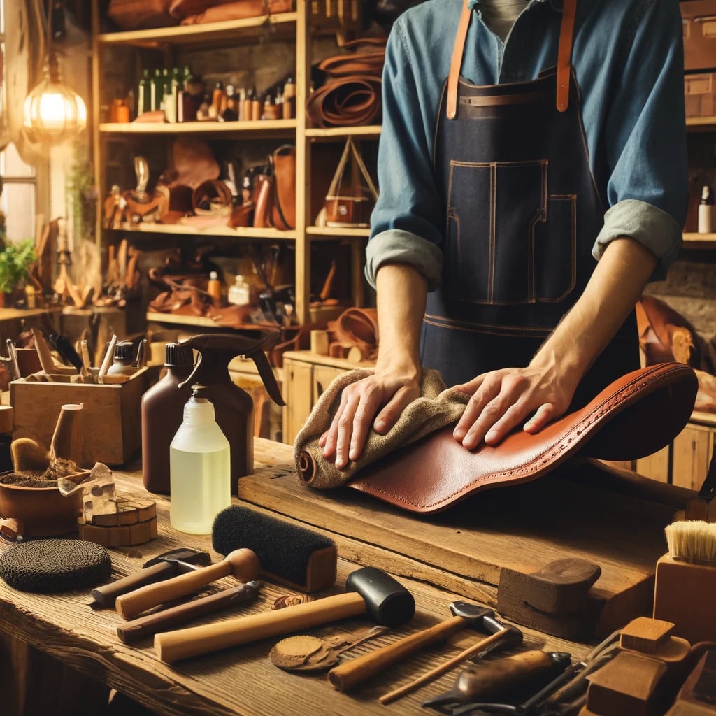 An application scenario or product detail of how to make leather soft - Image 11