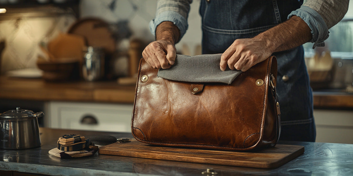 An application scenario or product detail of how to make leather water resistant - Image 9