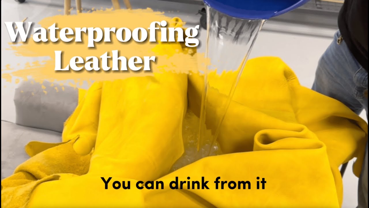 An application scenario or product detail of how to make leather water resistant - Image 10