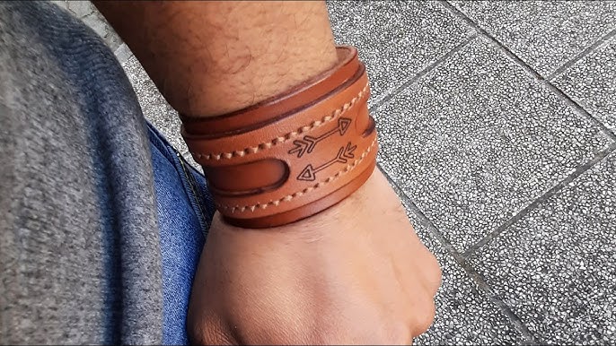 An application scenario or product detail of how to make leather wristbands - Image 13