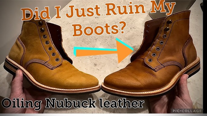 An application scenario or product detail of how to treat nubuck leather - Image 7