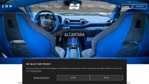 Hydes Leather - Alcantara Products