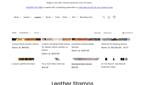 Infinity Stamps - Leather Crafting Tools