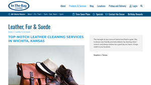 In The Bag Cleaners - Professional Leather Cleaning Services