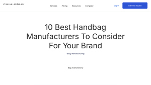 Italian Artisan - Leather Handbags