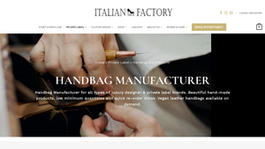 Italian Shoe Factory - Handbag Manufacturing