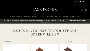 Jack Foster - Custom Leather Watch Straps