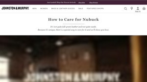Johnston & Murphy - Nubuck Shoe Care Products