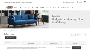 Jordan's Furniture - Outlet Sofas