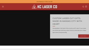 KC Laser Co - Custom Leather Patch Hats