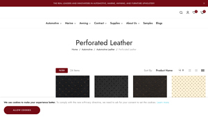 Keystone Bros - Perforated Automotive Leather