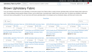 KOVI Fabrics - Brown Upholstery Fabrics