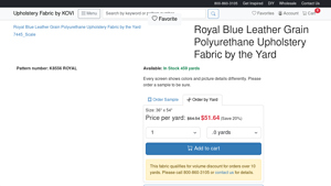 Kovi Fabrics - K8556 ROYAL Ultrahyde Vinyl