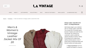 LA Vintage - Vintage Leather Jacket Mix
