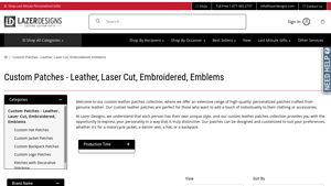 Lazer Designs - Custom Leather Patches