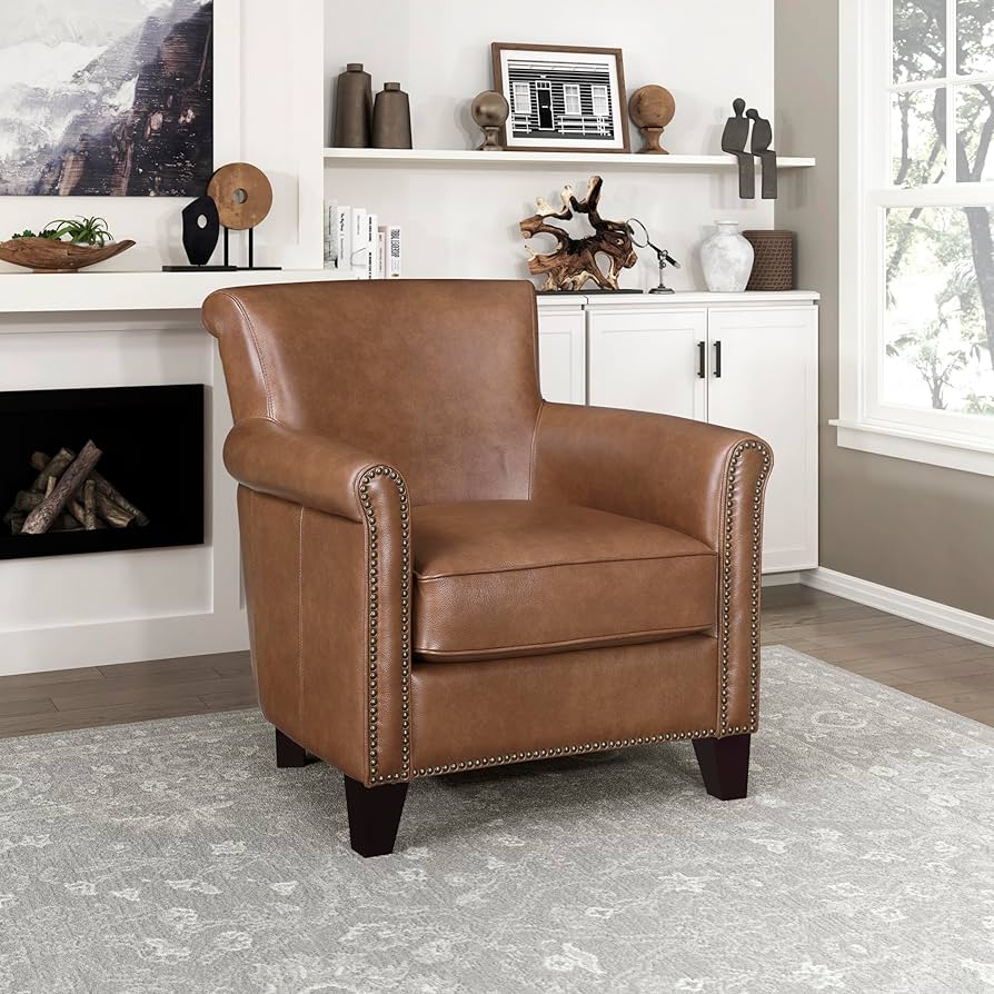 An application scenario or product detail of leather and fabric chair - Image 23