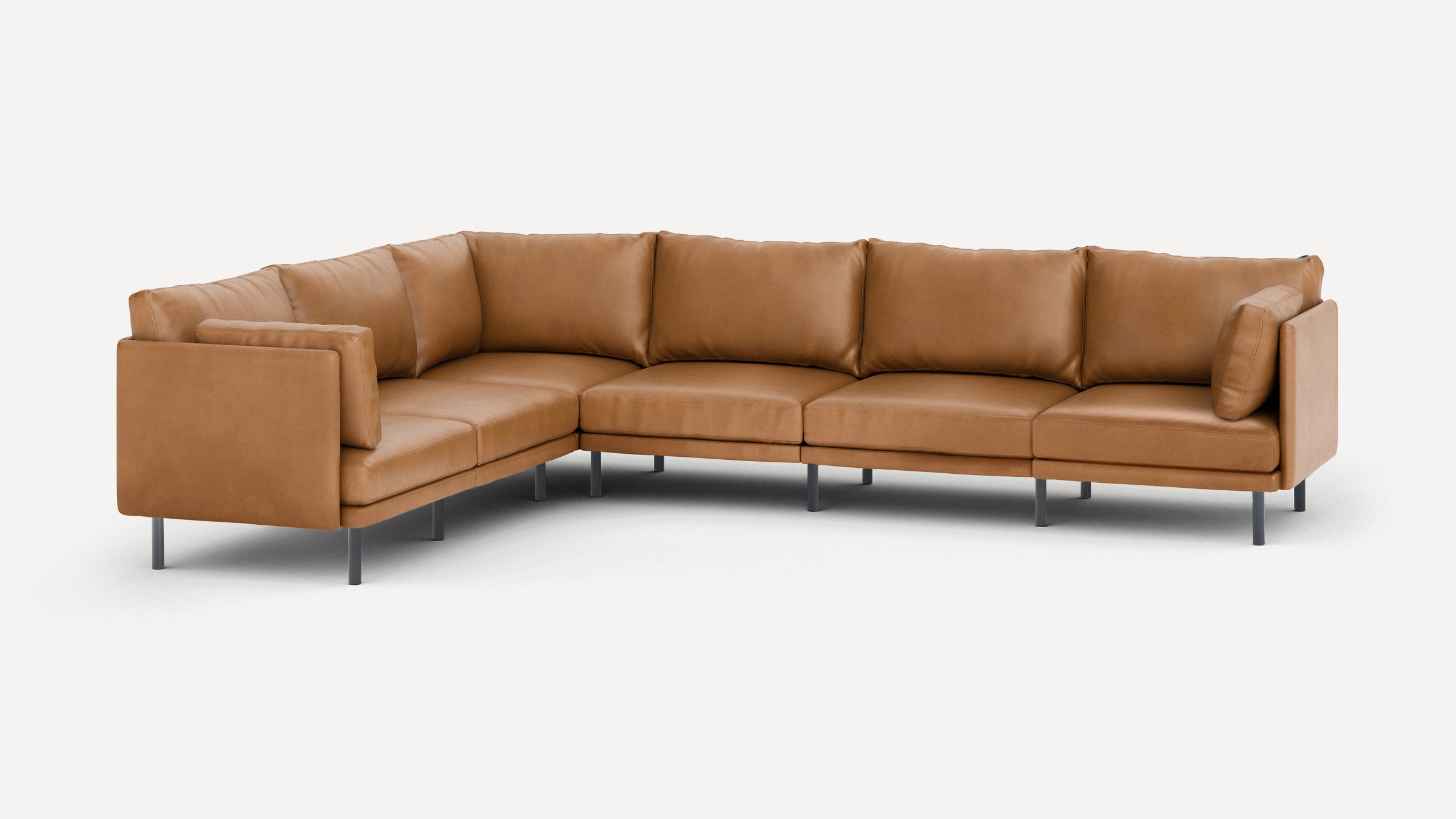 An application scenario or product detail of leather and fabric sectional - Image 22