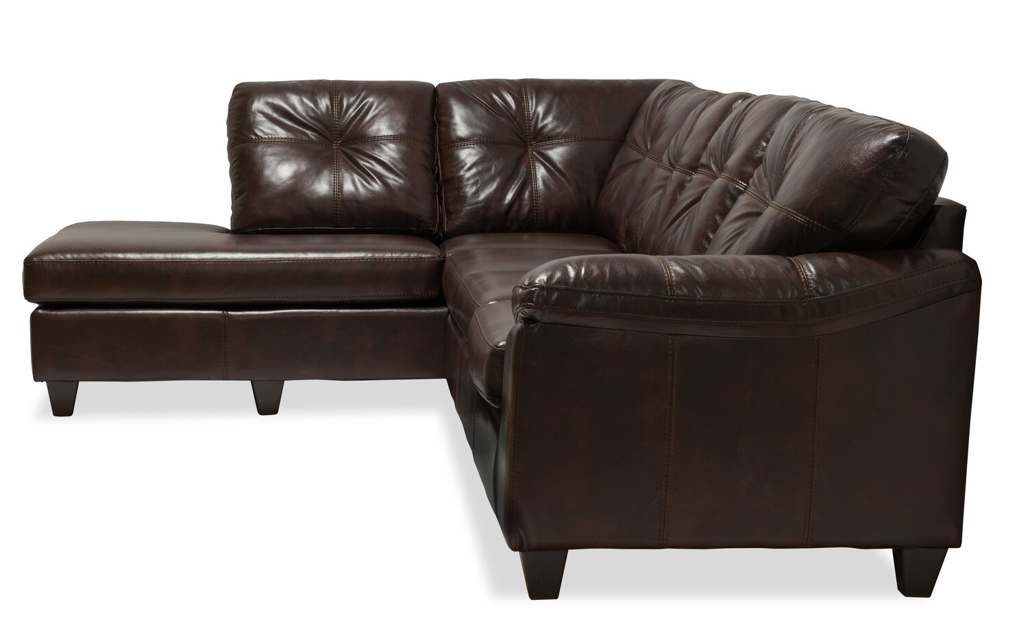 An application scenario or product detail of leather and fabric sectional - Image 23