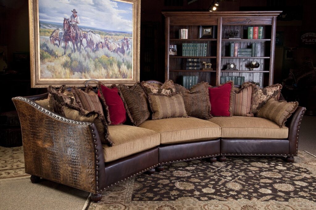 Featured image for the leather and fabric sectional guide