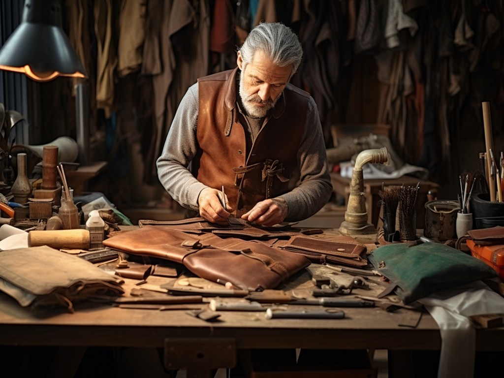 An application scenario or product detail of leather bag manufacturer - Image 2