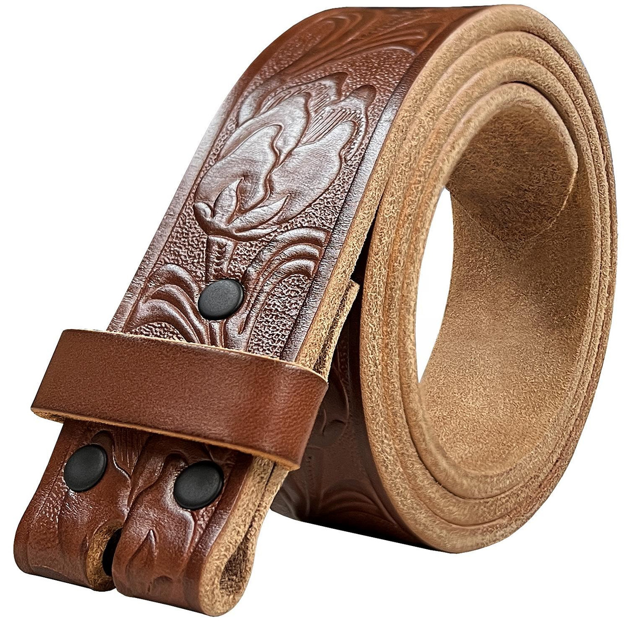 An application scenario or product detail of leather belt thickness - Image 16