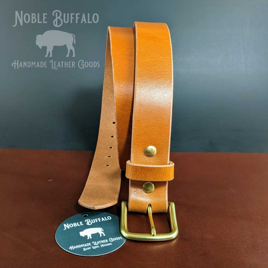 An application scenario or product detail of leather belt thickness - Image 19