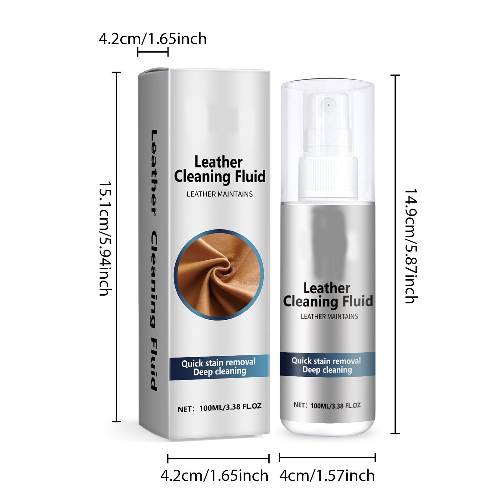 An application scenario or product detail of leather cleaner for oil stains - Image 15