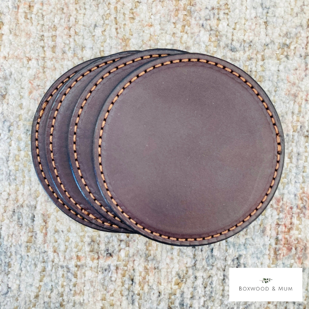 An application scenario or product detail of leather coasters bulk - Image 11