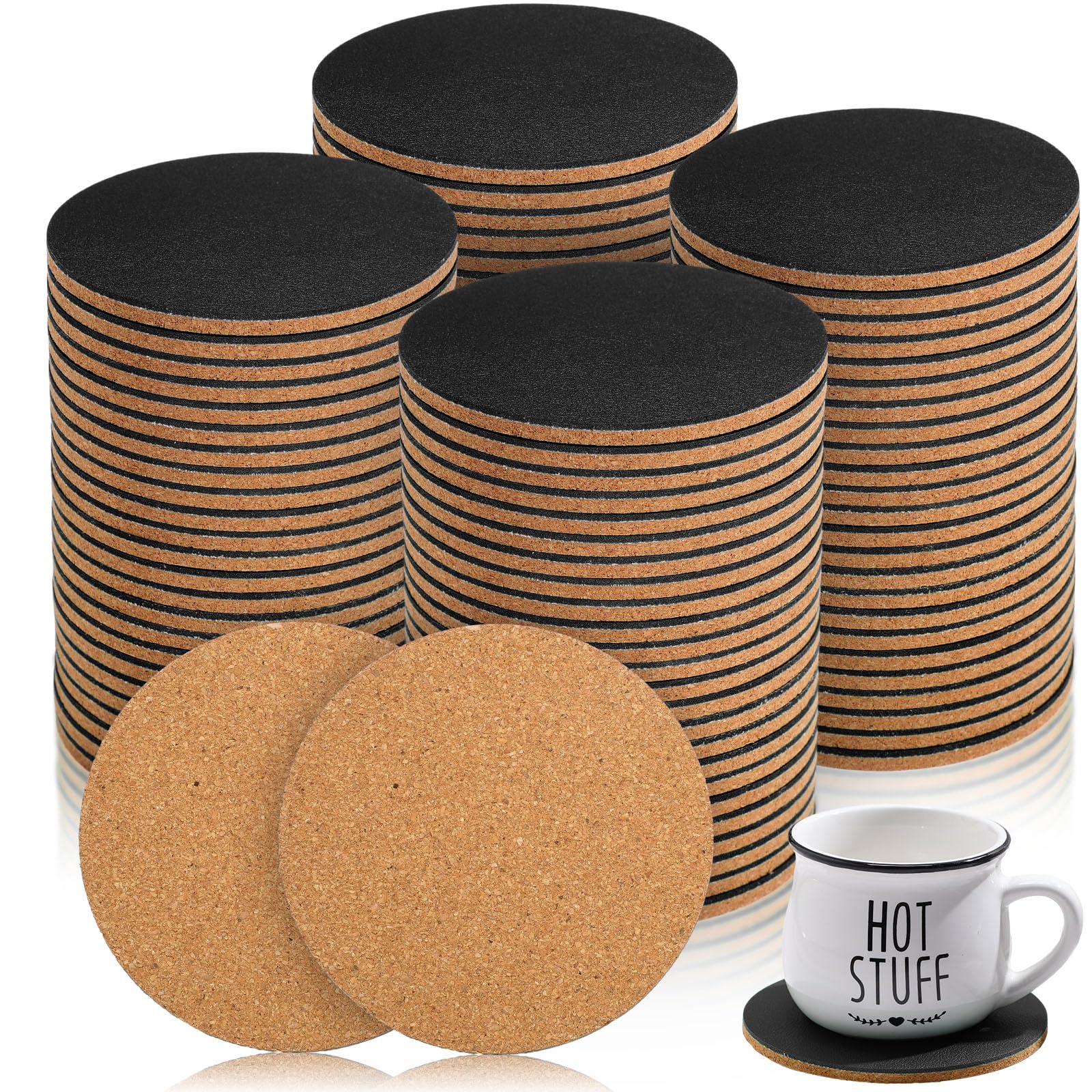 An application scenario or product detail of leather coasters bulk - Image 14