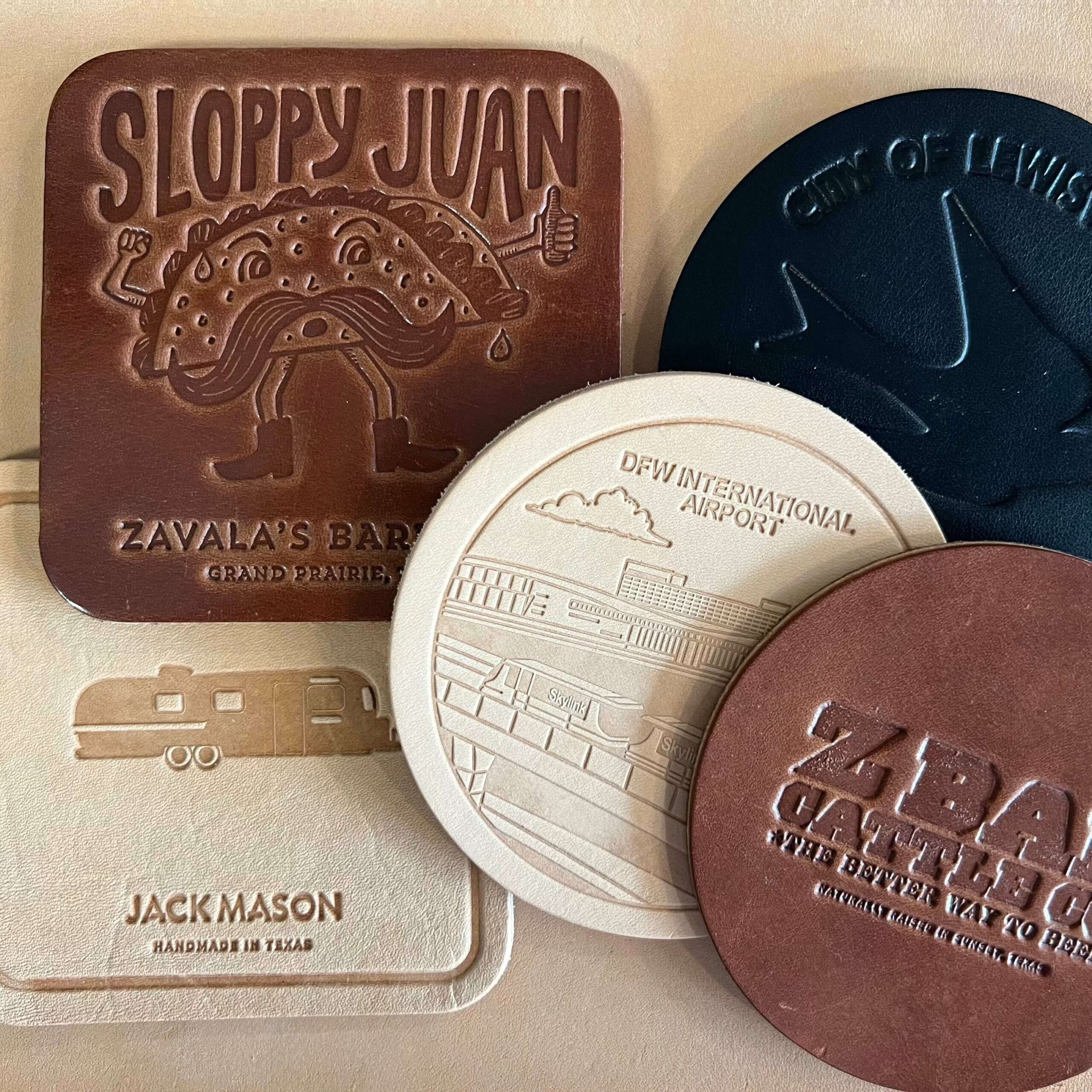 An application scenario or product detail of leather coasters bulk - Image 16