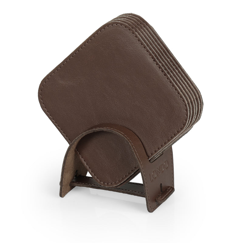 An application scenario or product detail of leather coasters wholesale - Image 10