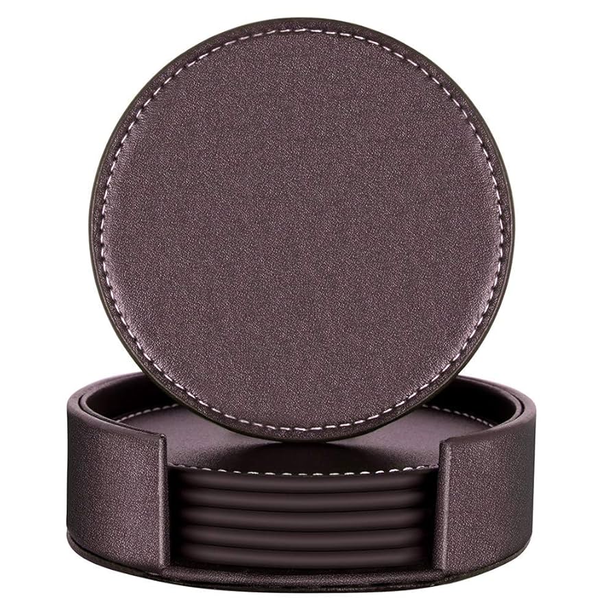 An application scenario or product detail of leather coasters wholesale - Image 18