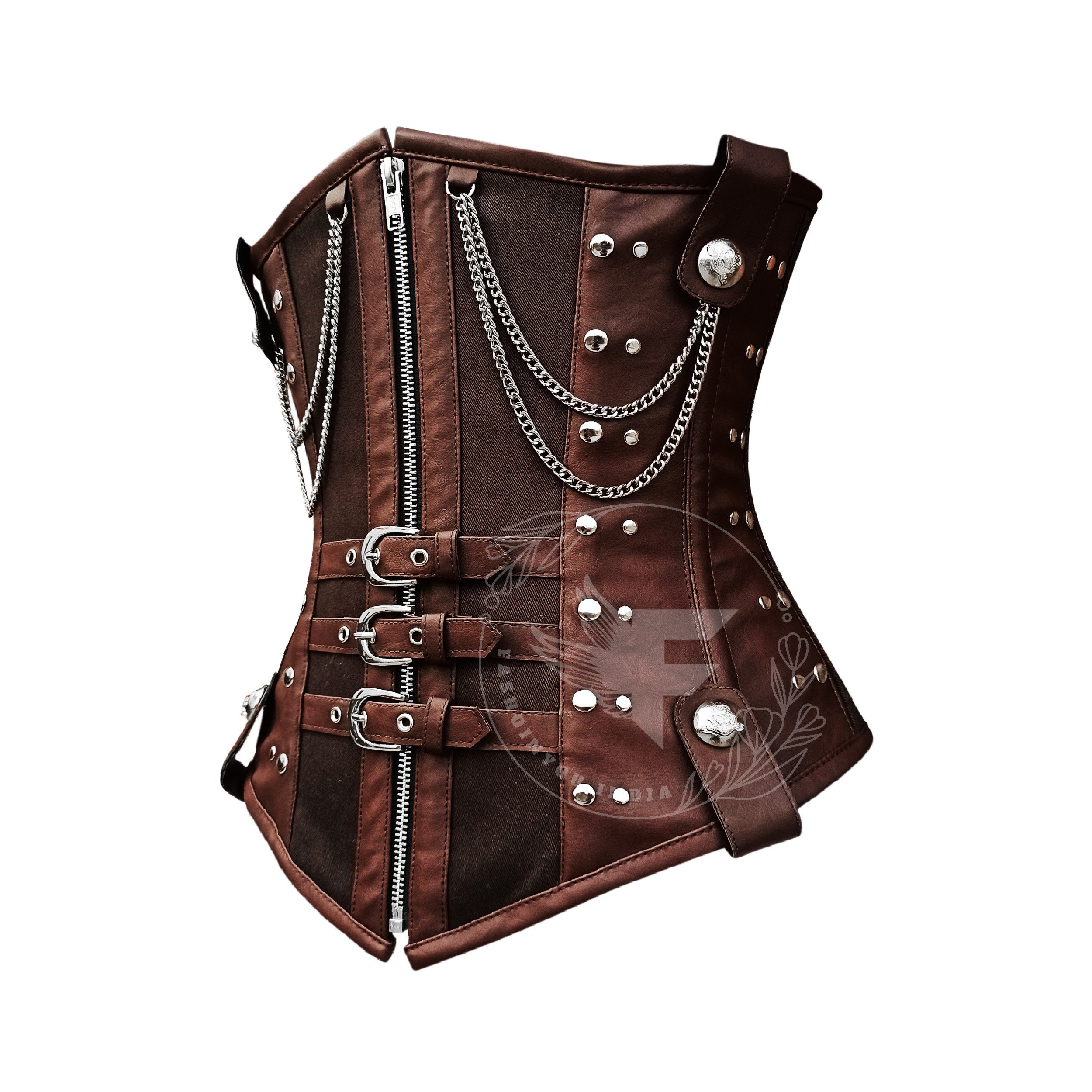 An application scenario or product detail of leather corset custom - Image 5