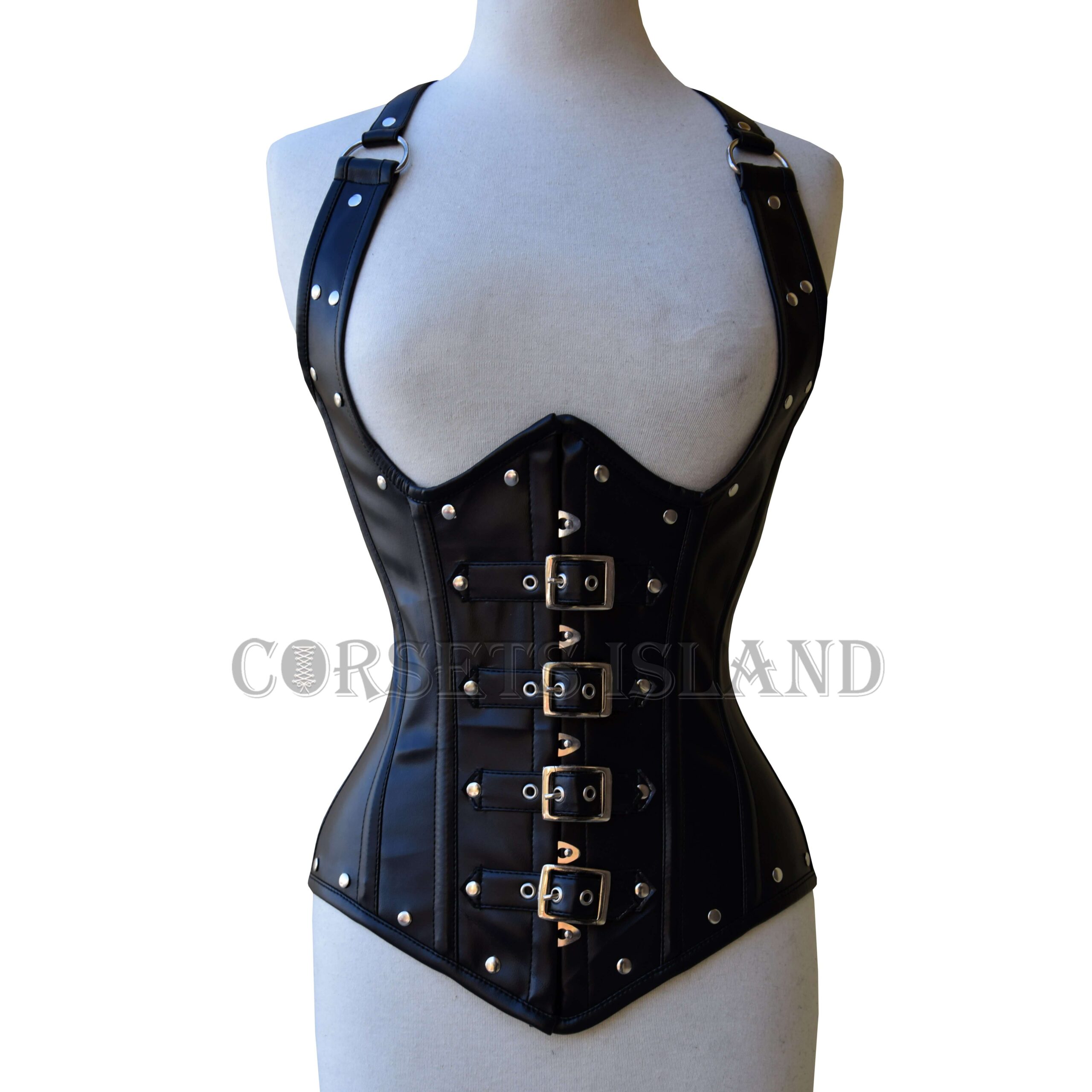 An application scenario or product detail of leather corset custom - Image 17