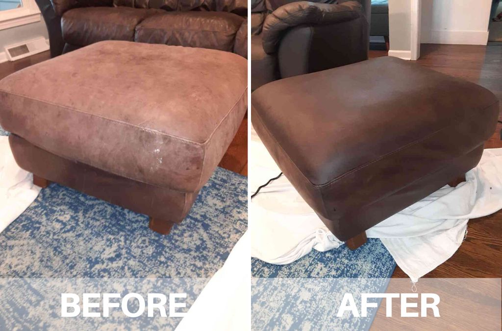 An application scenario or product detail of leather couch cleaning service - Image 7
