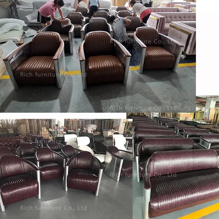 An application scenario or product detail of leather couch company - Image 2