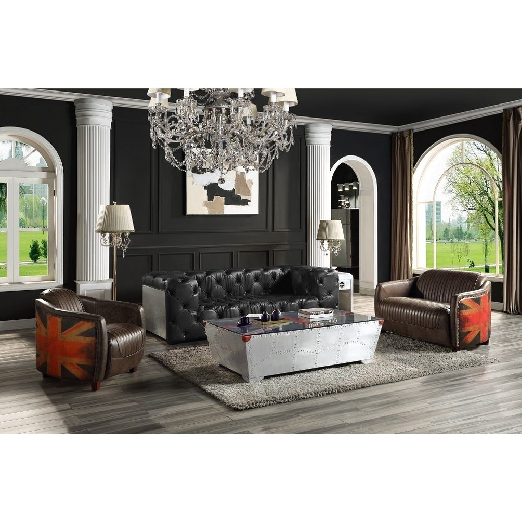 An application scenario or product detail of leather couch company - Image 4