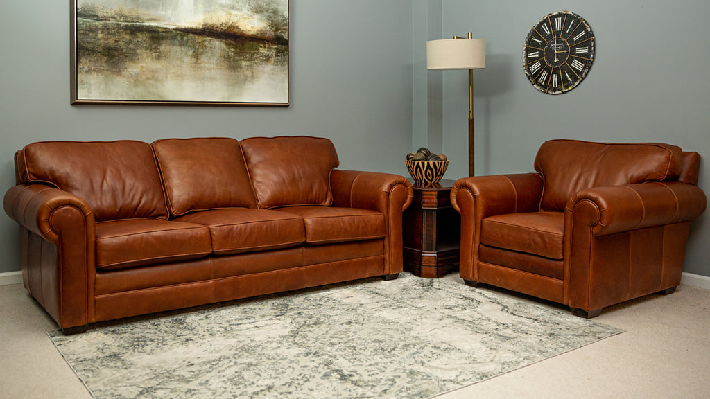 An application scenario or product detail of leather couch company - Image 22
