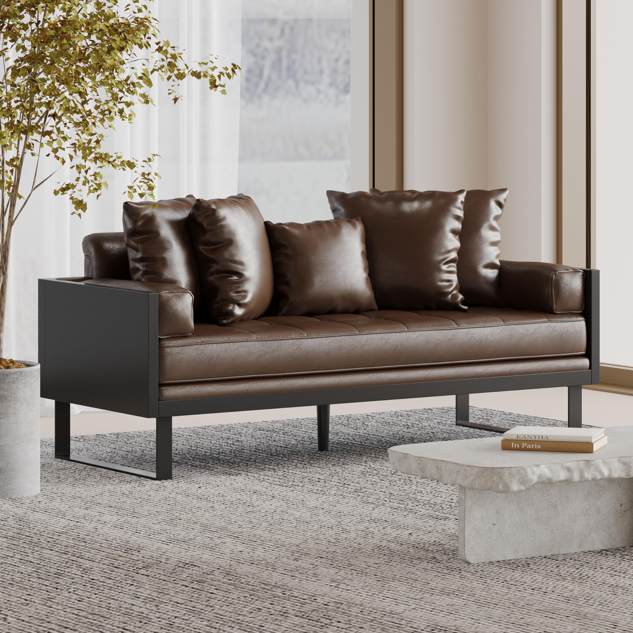 An application scenario or product detail of leather couch deals - Image 20
