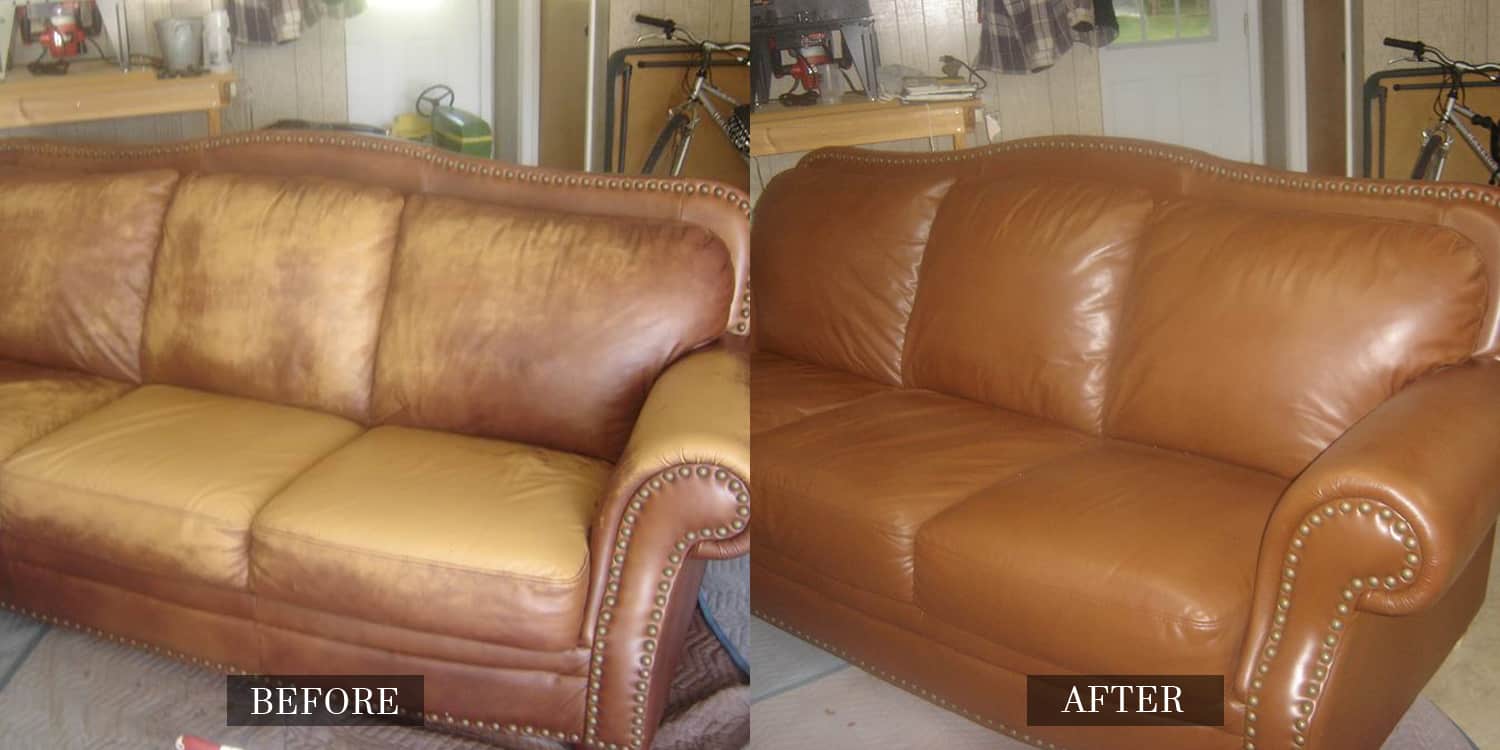 An application scenario or product detail of leather couch repair service - Image 12