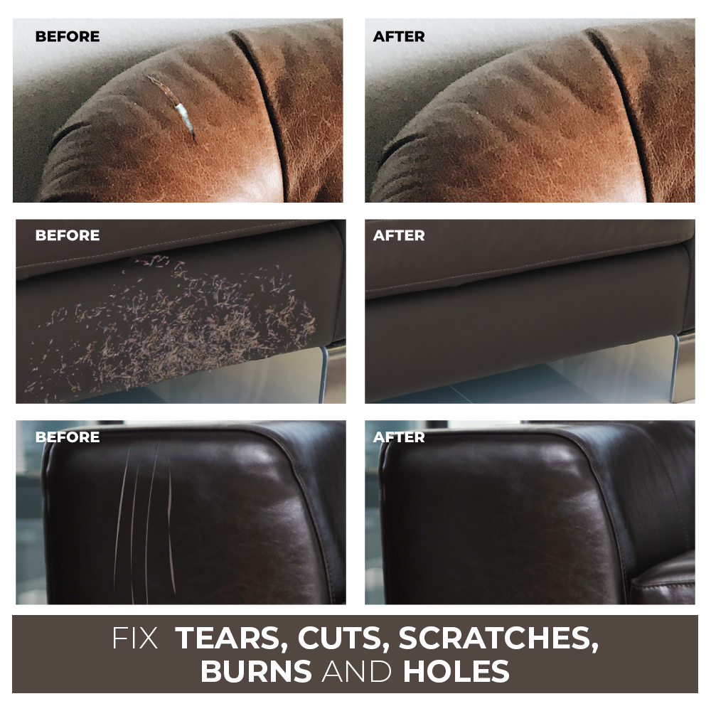 An application scenario or product detail of leather couch repair service - Image 19