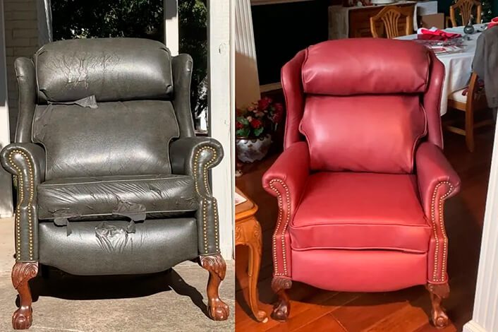 An application scenario or product detail of leather couch repair service - Image 20