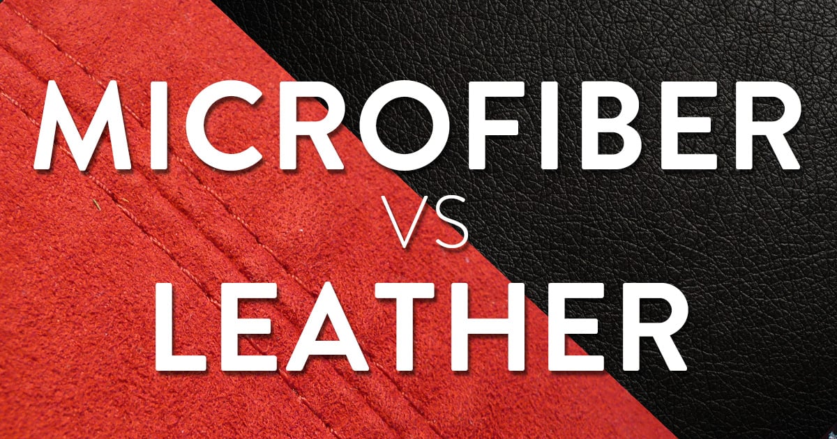 An application scenario or product detail of leather couch vs microfiber - Image 3