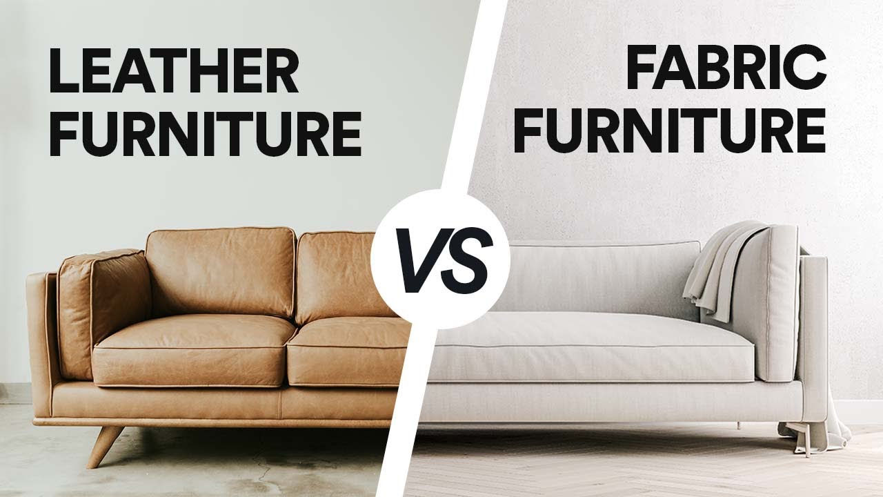 An application scenario or product detail of leather couch vs microfiber - Image 14