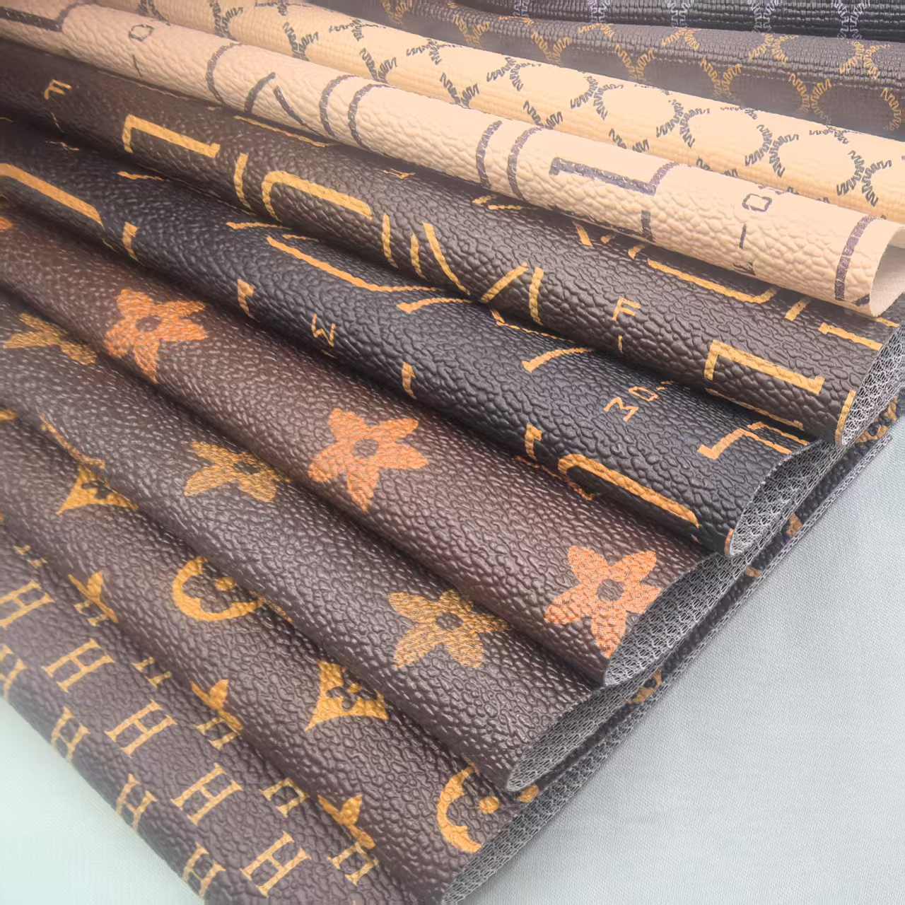 An application scenario or product detail of leather designer fabric - Image 1