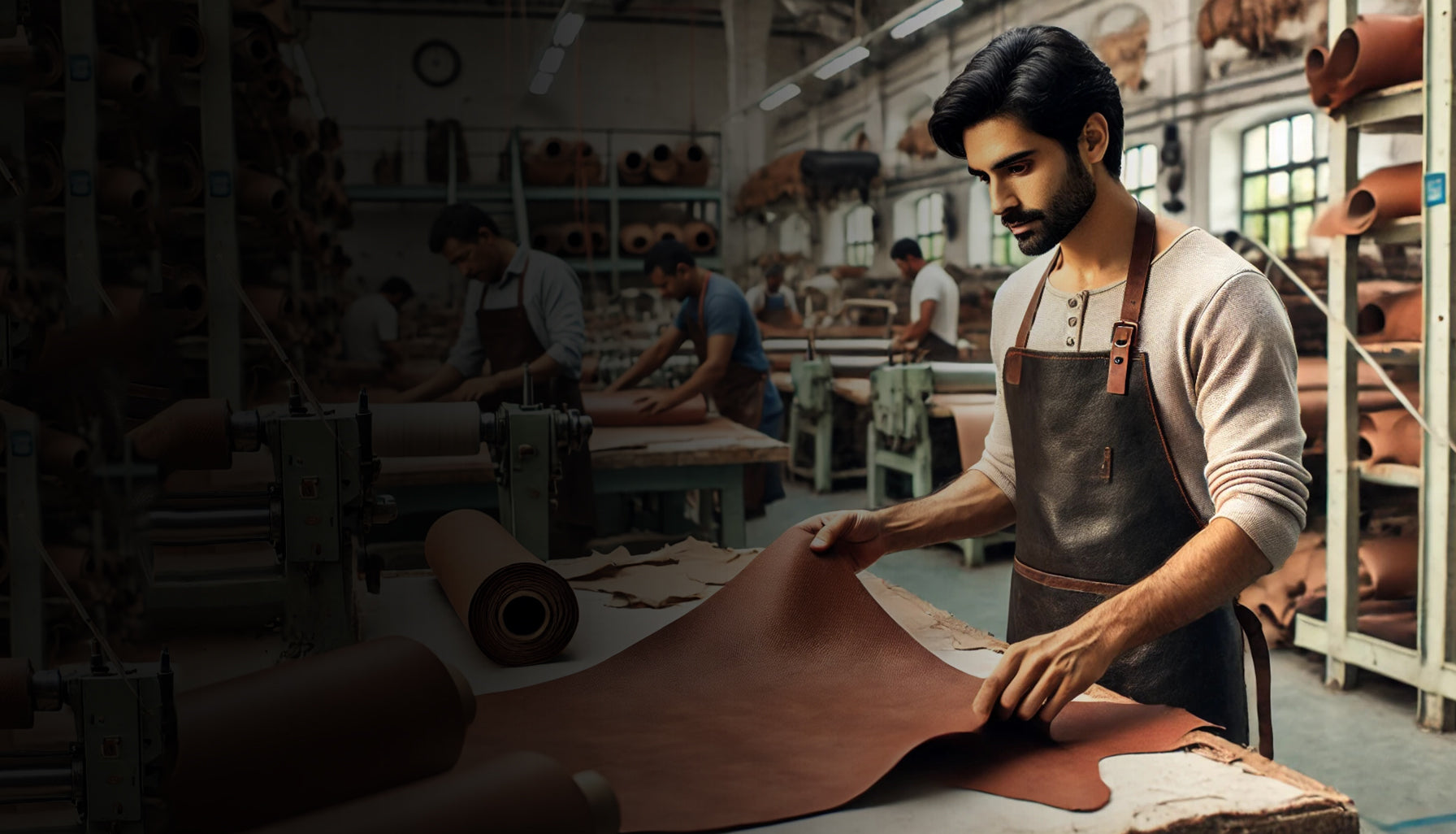 An application scenario or product detail of leather distributors - Image 3