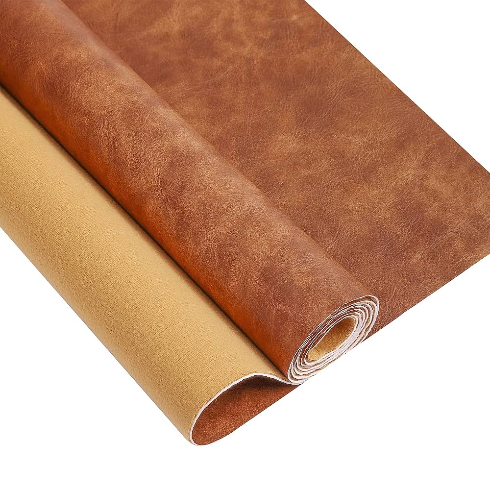 An application scenario or product detail of leather fabric for upholstery near me - Image 1