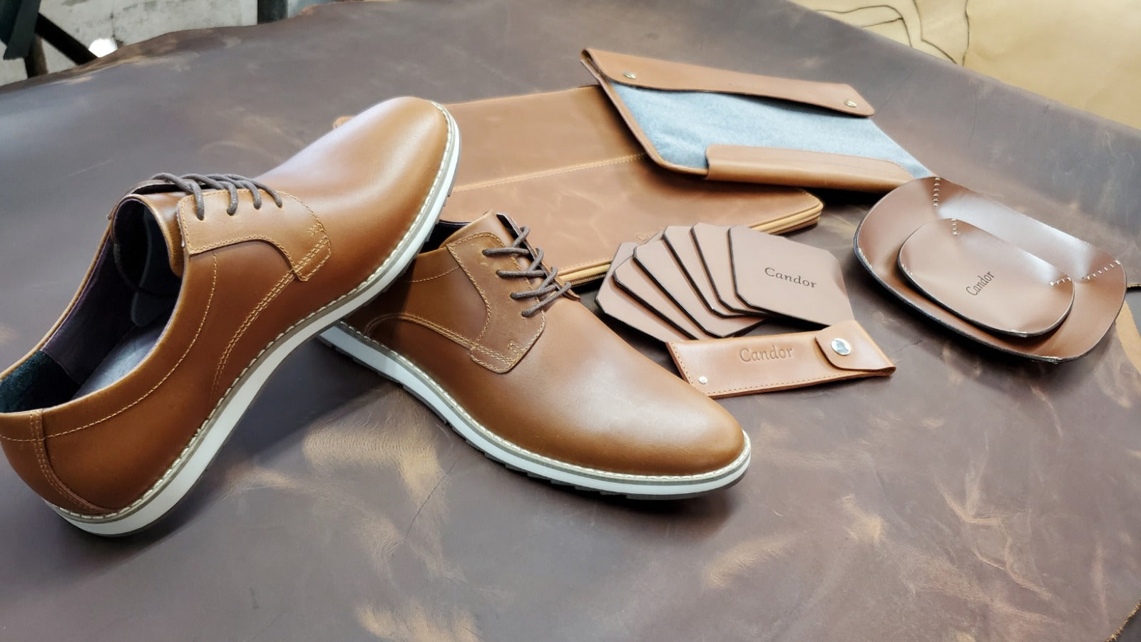 An application scenario or product detail of leather for footwear - Image 12